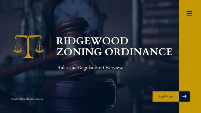 Ridgewood Zoning Ordinance