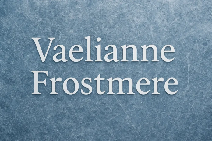 vaelianne frostmere